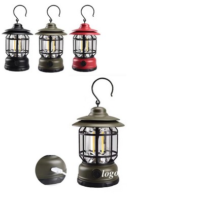 Retro Rechargeable Camping Lantern