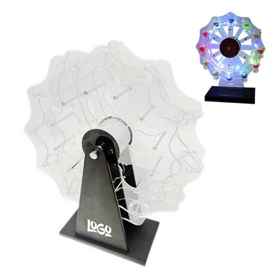 Acrylic LED Ferris Wheel Cup Holder Glow Contains Glass