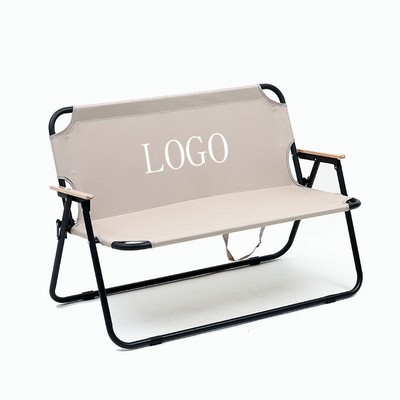 Folding Double Chair For Camping Outdoor Couples