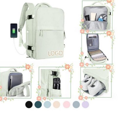 Flight Approved Carry On Waterproof Sports Travel Backpack