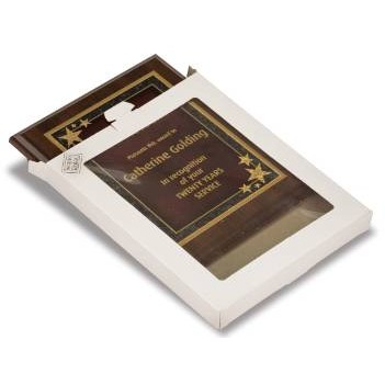 Recognition Window Box - Holds Plaque 7"x9"x7/8"