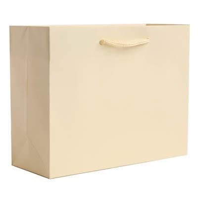 Textured Matte Laminated Eurotote Bag (9"x3 1/2"x7")