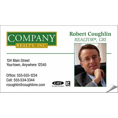 Full Color Business Card Labels (3 1/2"x2")