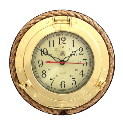 Porthole Rope Clock