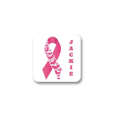 Full Color Name Badge w/ Personalization (1.125"X1.125") Square