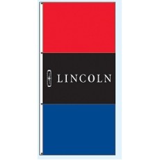 Double Faced Free Flying Drape Flags (Lincoln®)