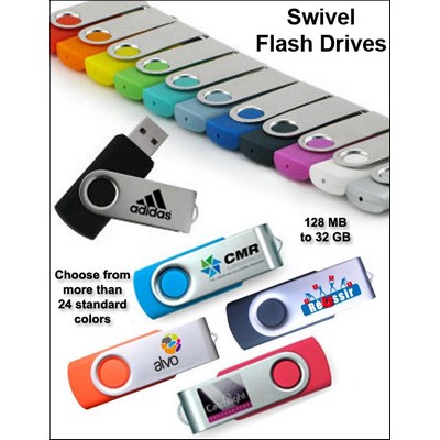 Swivel Flash Drive - 8 GB Memory