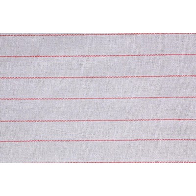 Red Stripe Glass Towel 16x27 (Imprint Included) (DISCONTINUED)