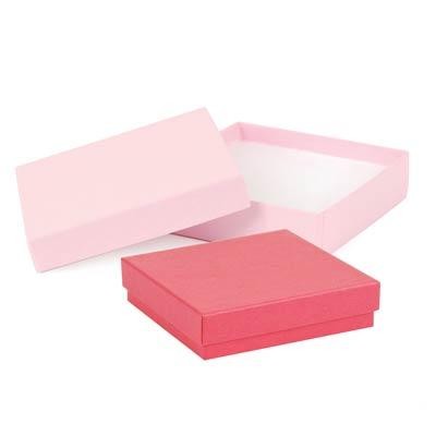 Kraft Color Jewelry Box (3 1/2" x 3 1/2" x 7/8")