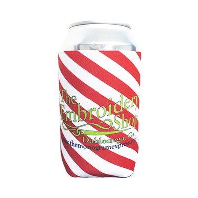 Premium Full Color Dye Sublimation Collapsible Neoprene Can Insulators