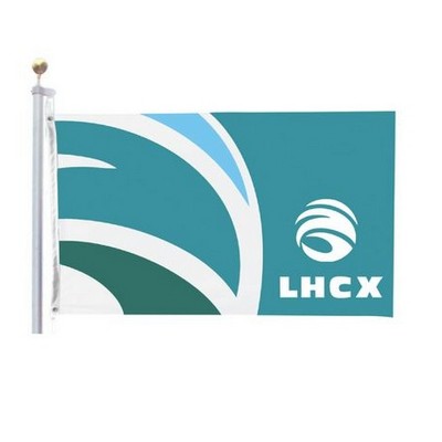 5ft x 8ft Flag Pole Flag - 1 Side Imprint