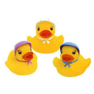 Rubber Bay Bonnet Duck Toy