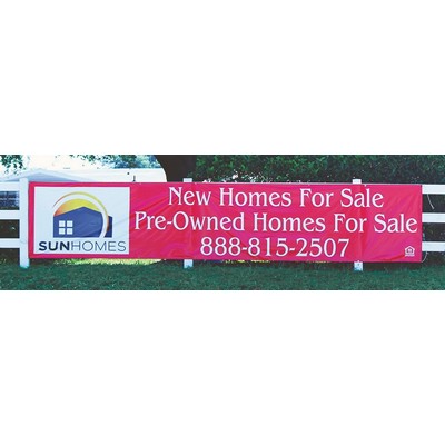 18 Oz. Block Out Banner (Per Side)