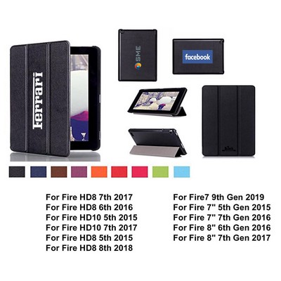 Promotek iBank® Leatherette Case compatible with Kindle Fire HD8 Case