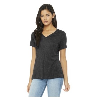 Bella+Canvas® Women's Relaxed Jersey Short Sleeve V-Neck Tee