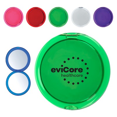 Compact Mirror With 2X Magnification