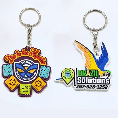 Custom PVC Rubber Keychain