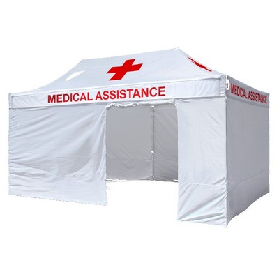 10'x20' Emergency First Responder Pop Up Tent Kit W/Fast Production
