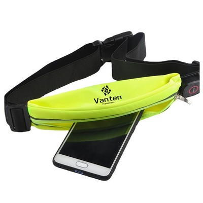 Flashing LED Sport Waist Bag