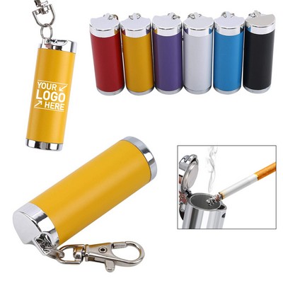 Portable Ashtray with Keychain