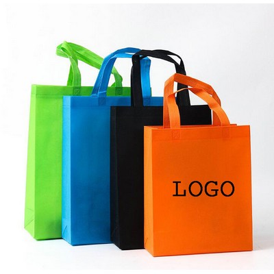 10"W x 14"H Reusable Grocery Non Woven Bags