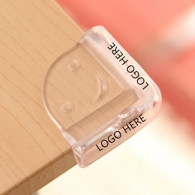 L-shaped transparent table corner cushion (pack of 10)