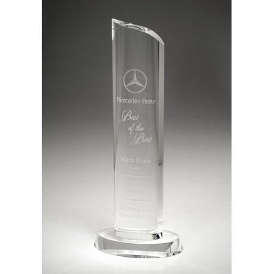 Epic Tower Crystal Award, 12"H