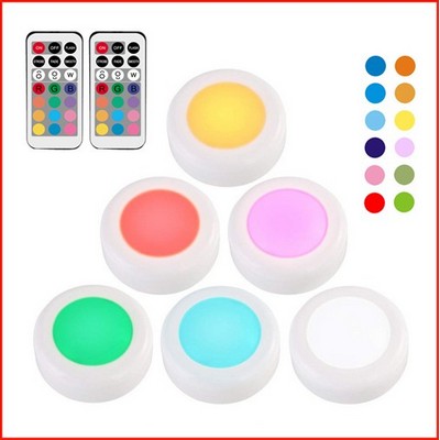 Puck Lights with Remote