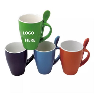 12 Oz. Printed Spooner Mug