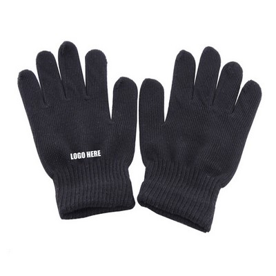 Promotional Acrylic Knitted Gloves