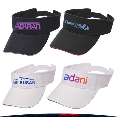 Solid Color Sandwich Visors