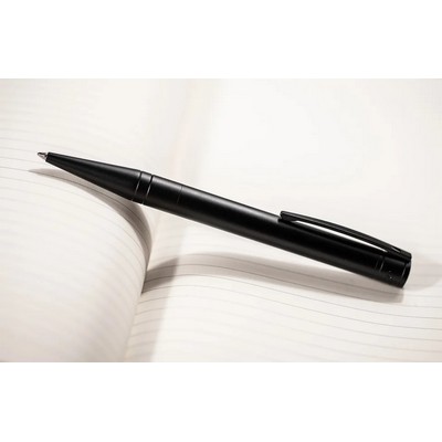 Luxury Line S.T.Dupont 'D' Initial Collection Matte Black & Black Ball Point