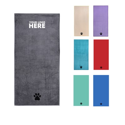Quick Drying Dog Bath Towel