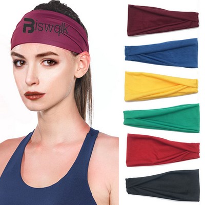 Women Men Elastic Headband