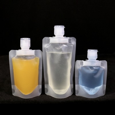 1oz PET Travel Spout Bag for Toiletries