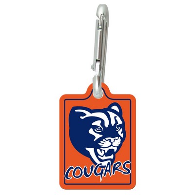 6mm Carabiner Clip With 1/8" Pvc Tag