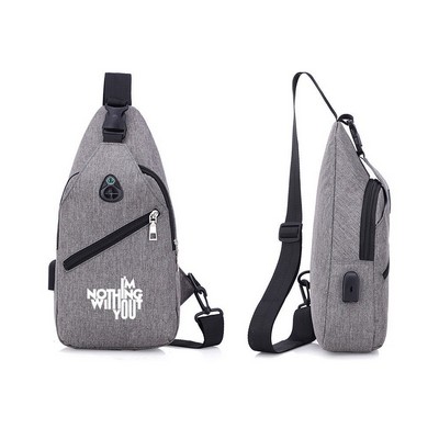 Stylish Crossbody Sling Backpack