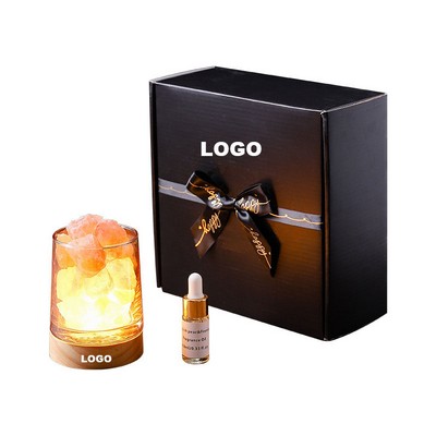 Handcrafted Crystal Rock Salt Lamp