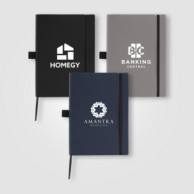 Hemingway Recycled Soft Cover Journal - A5 5.5'' x 8.3'' - Debossed