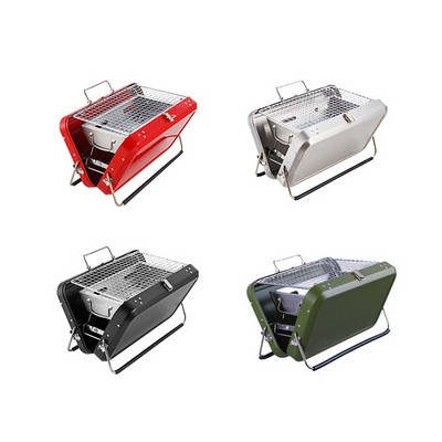 Folding Barbecue Charcoal Grill Box