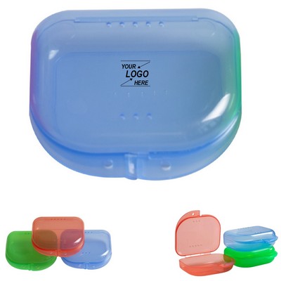 Clear Plastic Dental Retainer Case