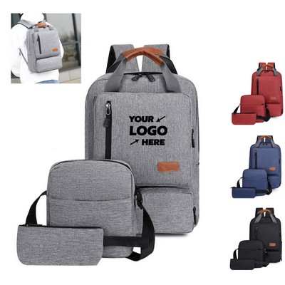 Three Piece Computer Business Bag