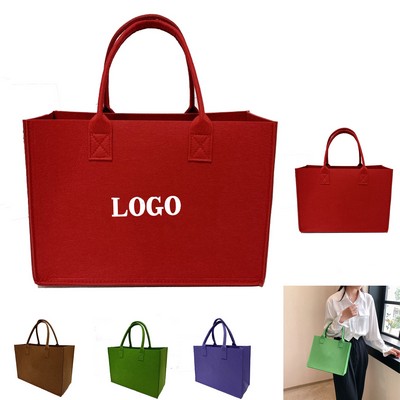 Felt Handbag Reusable Bags