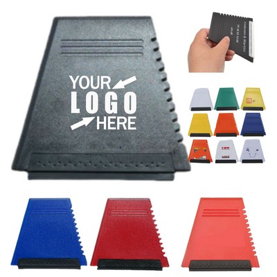 Trapezoidal Plastic Ice Scraper