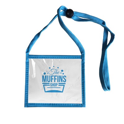 Adjustable Lanyard Neck Wallet - 4.50" x 5.25"