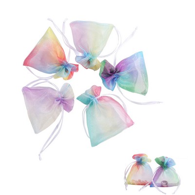Drawstring Organza Jewelry Pouches