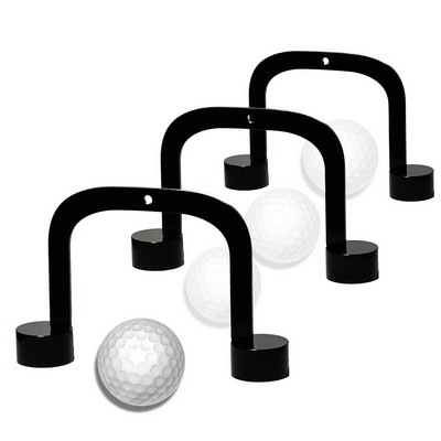 Golf Practise Push Goal 3pc a Set