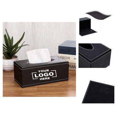 Leather Tissue Box-Large