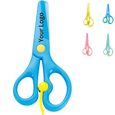 Children'S Hand-Friendly Plastic Handicraft Scissors