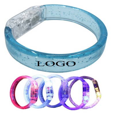 Crystal Flashing Colorful Broadband Luminous LED Bracelet